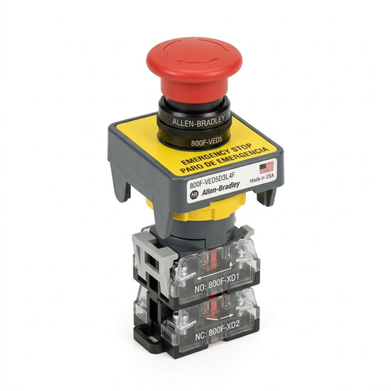 ALLEN-BRADLEY 800F-VED5D3L4F BOTONES PULSADORES BOTONERAS Y ACCESORIOS