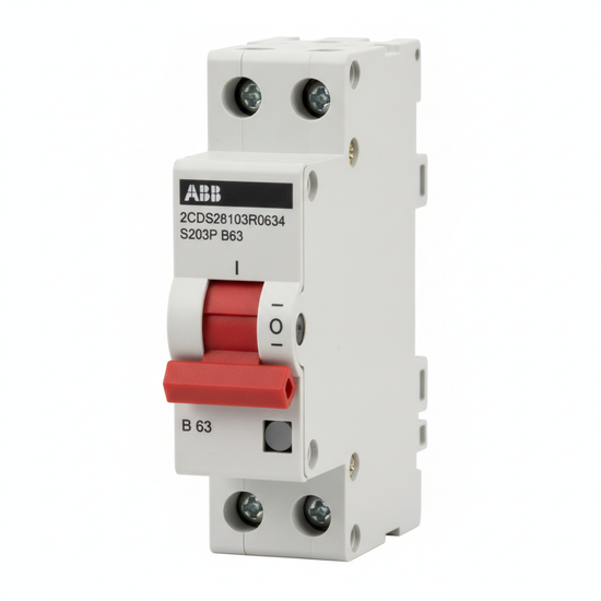 ABB 2CDS283103R0634 INTERRUPTORES TERMOMAGNETICOS MINIATURA RIEL DIN