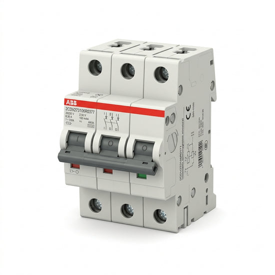 ABB 2CDV273106R0377 INTERRUPTORES TERMOMAGNETICOS MINIATURA RIEL DIN