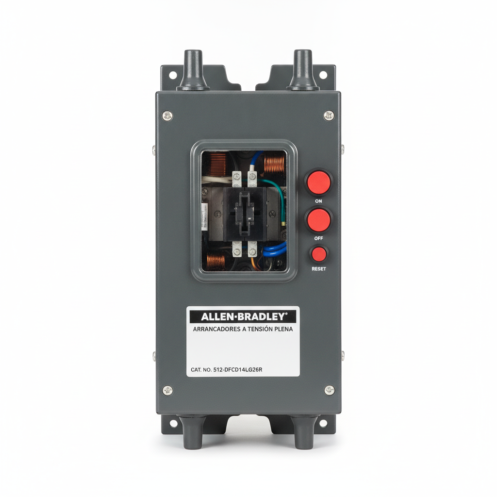 ALLEN-BRADLEY 512-DFCD14LG26R ARRANCADORES A TENSION PLENA
