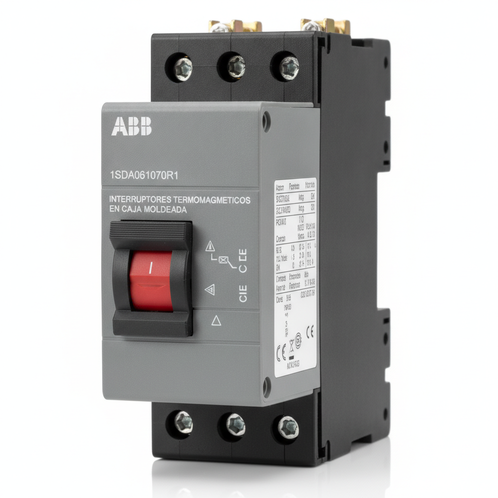 ABB 1SDA061070R1 INTERRUPTORES TERMOMAGNETICOS EN CAJA MOLDEADA