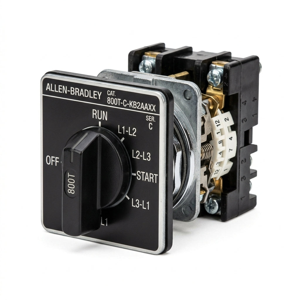 ALLEN-BRADLEY 800T-C-KB2AAXX SELECTORES Y CONMUTADORES DE FASE - LEVAS