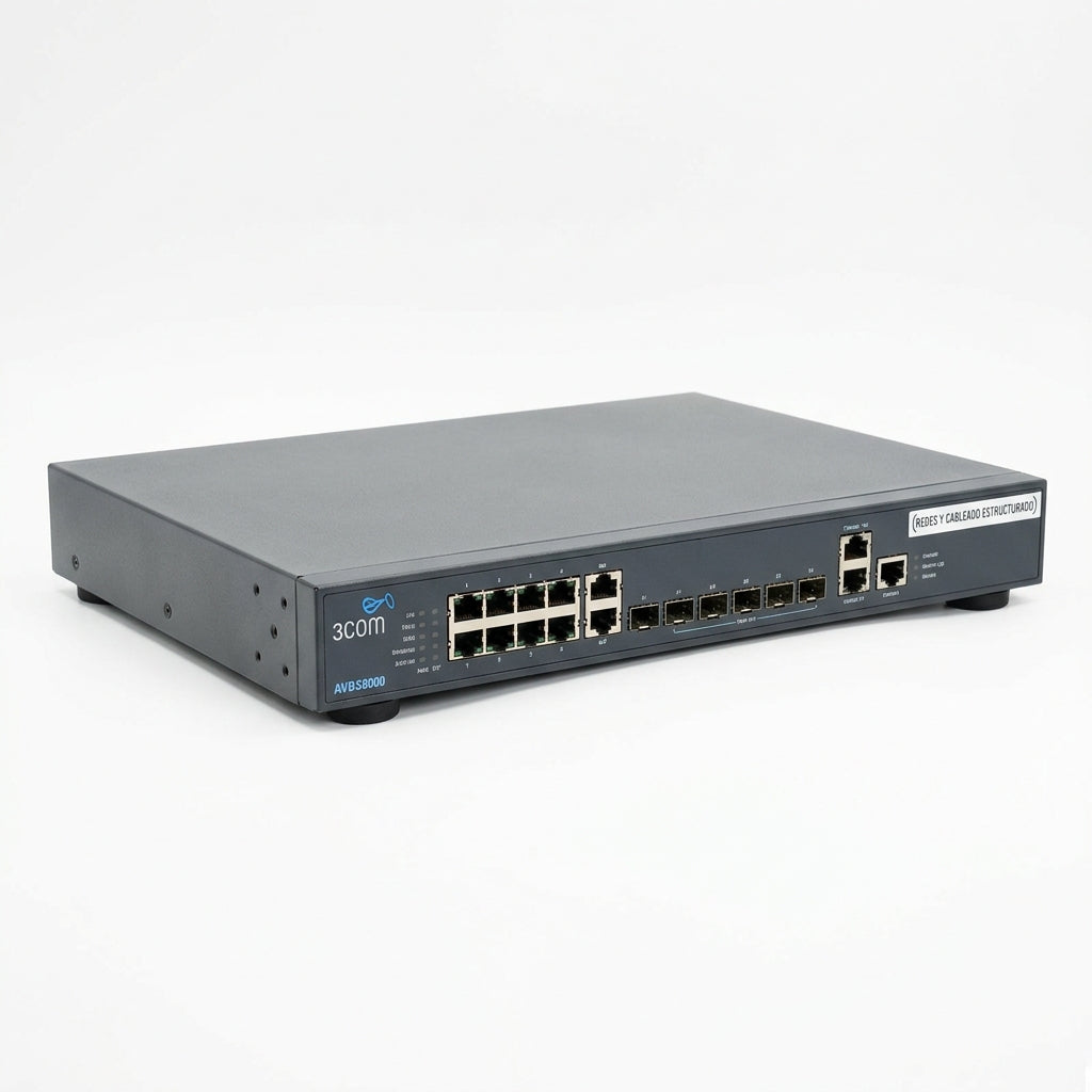 3COM AVBS8000 EQUIPO DATACOM (REDES Y CABLEADO ESTRUCTURADO)