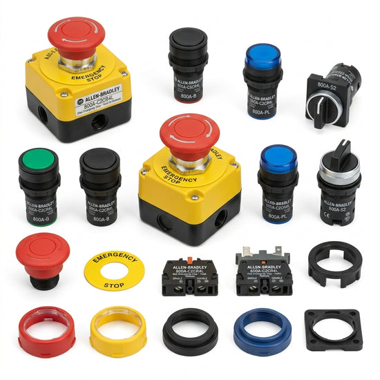 ALLEN-BRADLEY 800A-C2CR4L BOTONES PULSADORES BOTONERAS Y ACCESORIOS