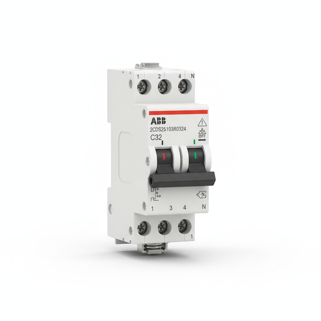 ABB 2CDS253103R0324 INTERRUPTORES TERMOMAGNETICOS MINIATURA RIEL DIN