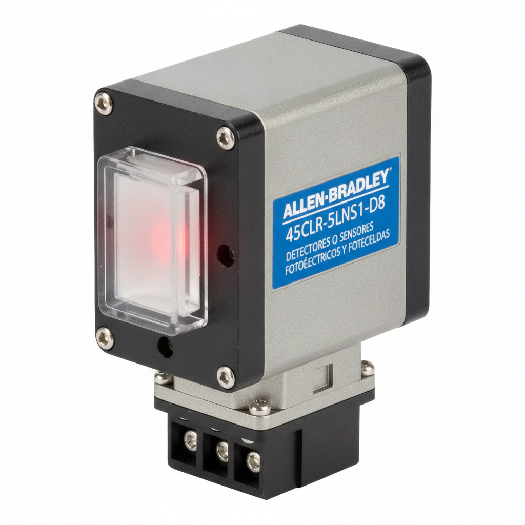 ALLEN-BRADLEY 45CLR-5LNS1-D8 DETECTORES O SENSORES FOTOELECTRICOS Y FOTOCELDAS