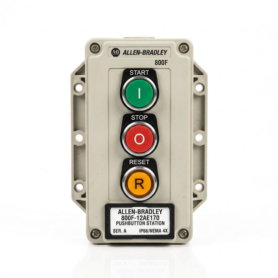 ALLEN-BRADLEY 800F-12AE170 BOTONES PULSADORES BOTONERAS Y ACCESORIOS