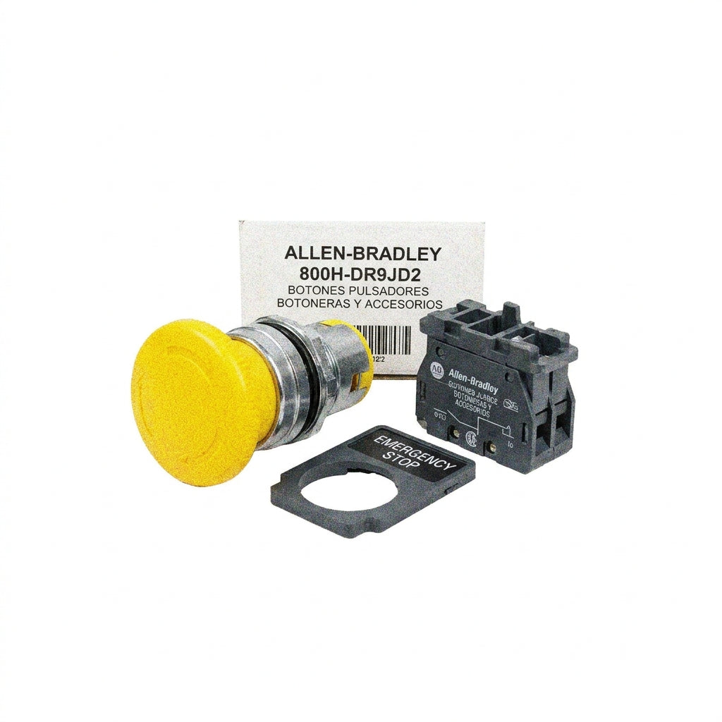 ALLEN-BRADLEY 800H-DR9JD2 BOTONES PULSADORES BOTONERAS Y ACCESORIOS