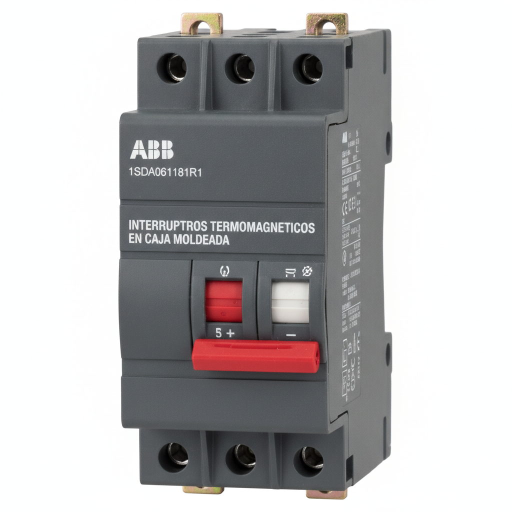 ABB 1SDA061181R1 INTERRUPTORES TERMOMAGNETICOS EN CAJA MOLDEADA