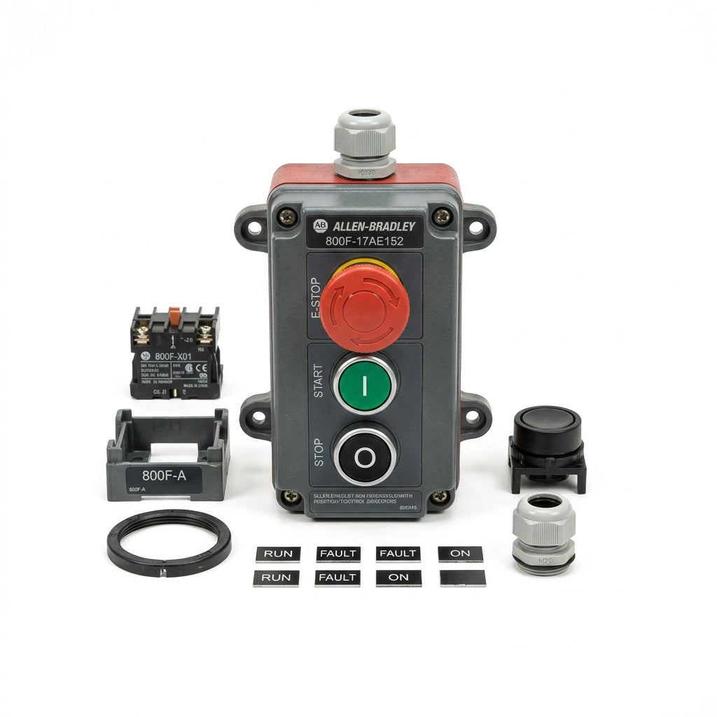 ALLEN-BRADLEY 800F-17AE152 BOTONES PULSADORES BOTONERAS Y ACCESORIOS