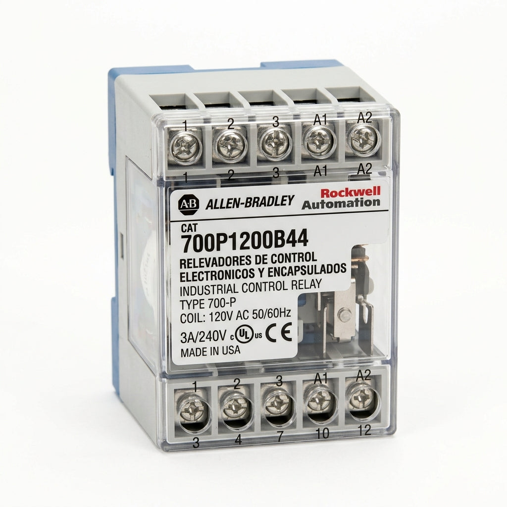 ALLEN-BRADLEY 700P1200B44 RELEVADORES DE CONTROL ELECTRONICOS Y ENCAPSULADOS