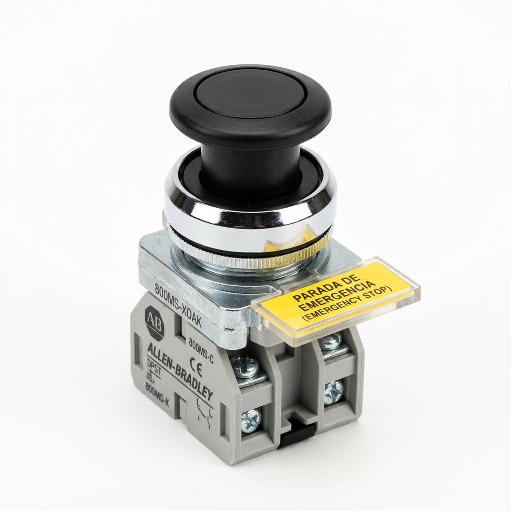 ALLEN-BRADLEY 800MS-XOAK BOTONES PULSADORES BOTONERAS Y ACCESORIOS