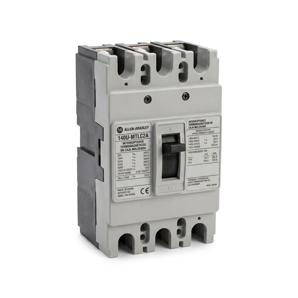ALLEN-BRADLEY 140U-MTLC2A INTERRUPTORES TERMOMAGNETICOS EN CAJA MOLDEADA