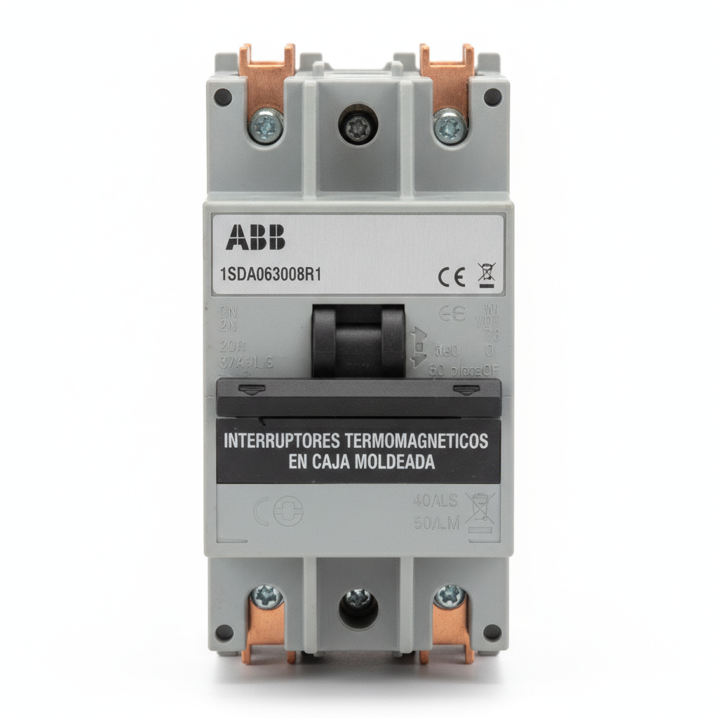 ABB 1SDA063008R1 INTERRUPTORES TERMOMAGNETICOS EN CAJA MOLDEADA