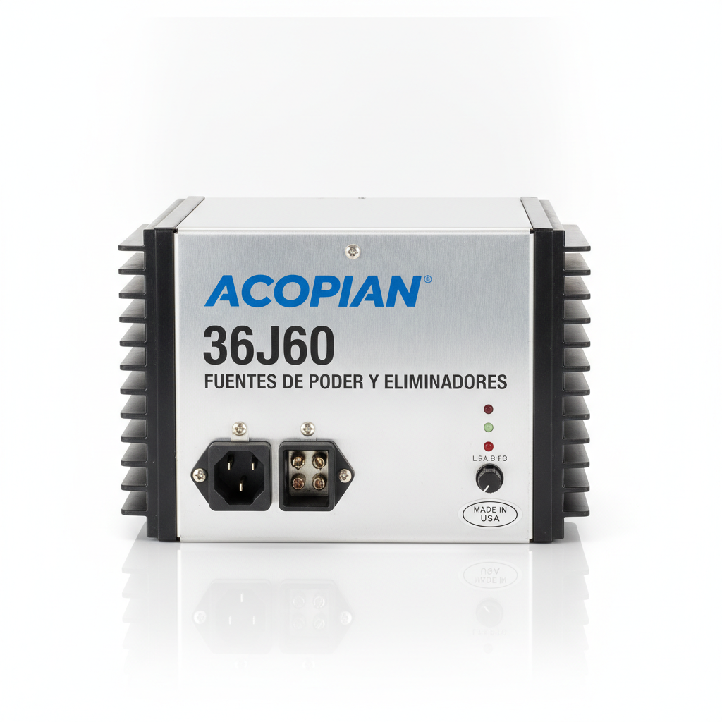 ACOPIAN 36J60 FUENTES DE PODER Y ELIMINADORES