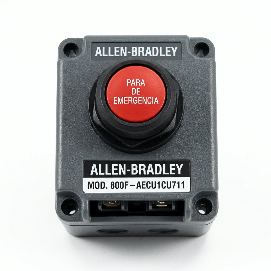 ALLEN-BRADLEY 800F-AECU1CU711 BOTONES PULSADORES BOTONERAS Y ACCESORIOS