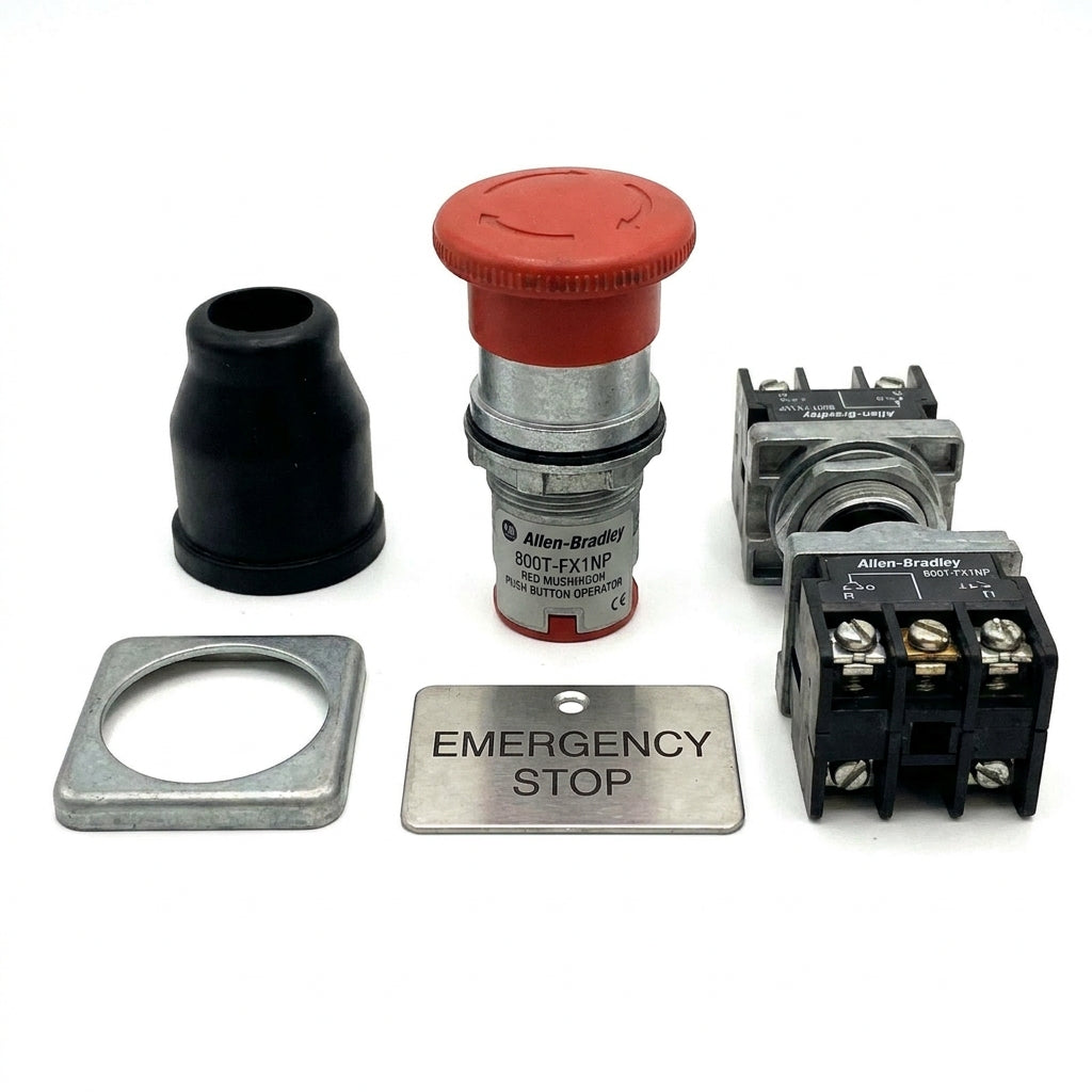 ALLEN-BRADLEY 800T-FX1NP BOTONES PULSADORES BOTONERAS Y ACCESORIOS