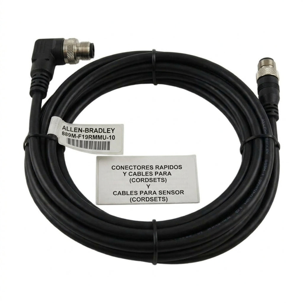 ALLEN-BRADLEY 889M-F19RMMU-10 CONECTORES RAPIDOS Y CABLES PARA SENSOR (CORDSETS)