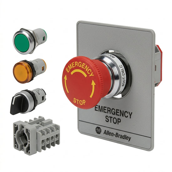 ALLEN-BRADLEY 800T-D6LC BOTONES PULSADORES BOTONERAS Y ACCESORIOS