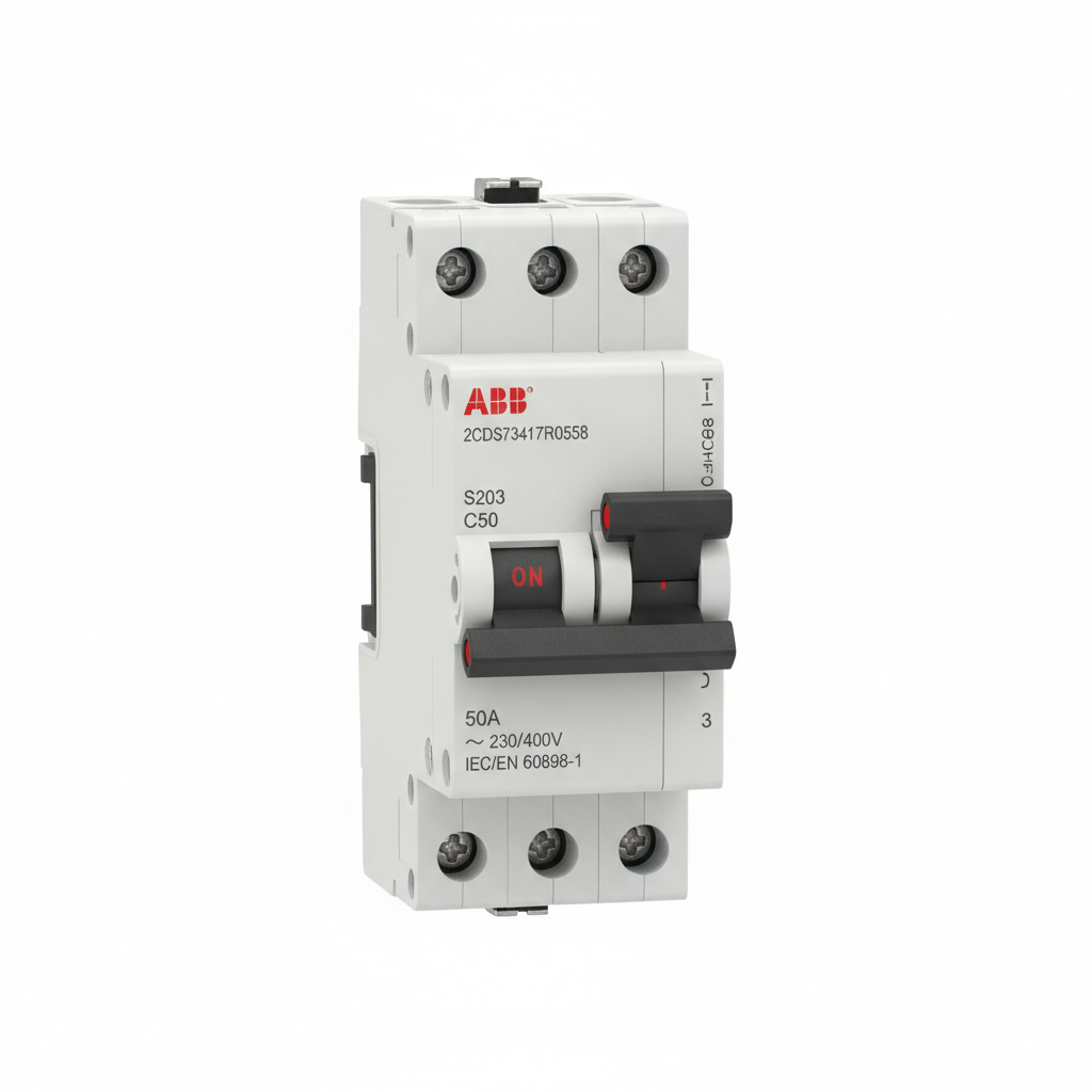 ABB 2CDS273417R0558 INTERRUPTORES TERMOMAGNETICOS MINIATURA RIEL DIN