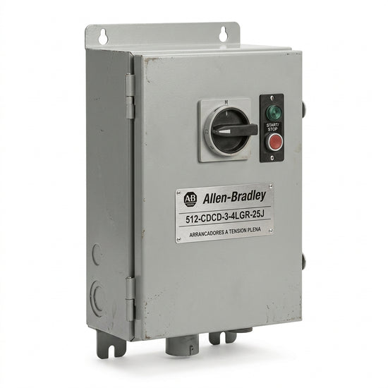 ALLEN-BRADLEY 512-CDCD-3-4LGR-25J ARRANCADORES A TENSION PLENA