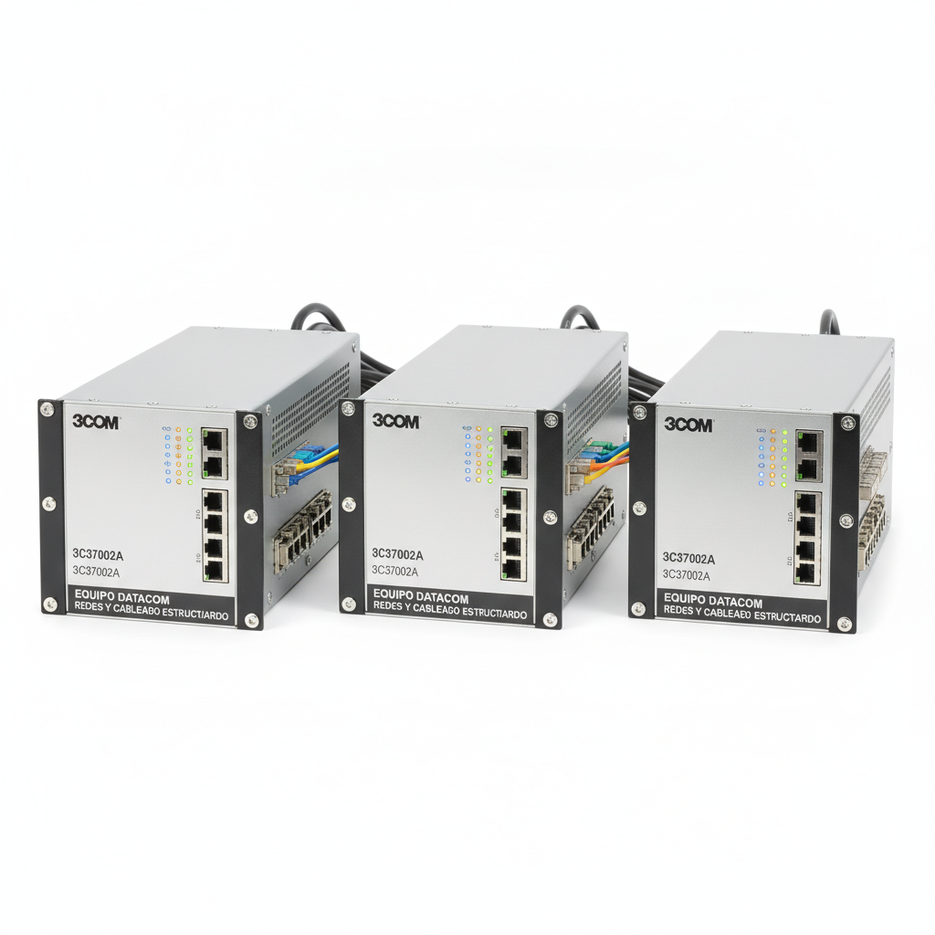 3COM 3C37002A EQUIPO DATACOM (REDES Y CABLEADO ESTRUCTURADO)