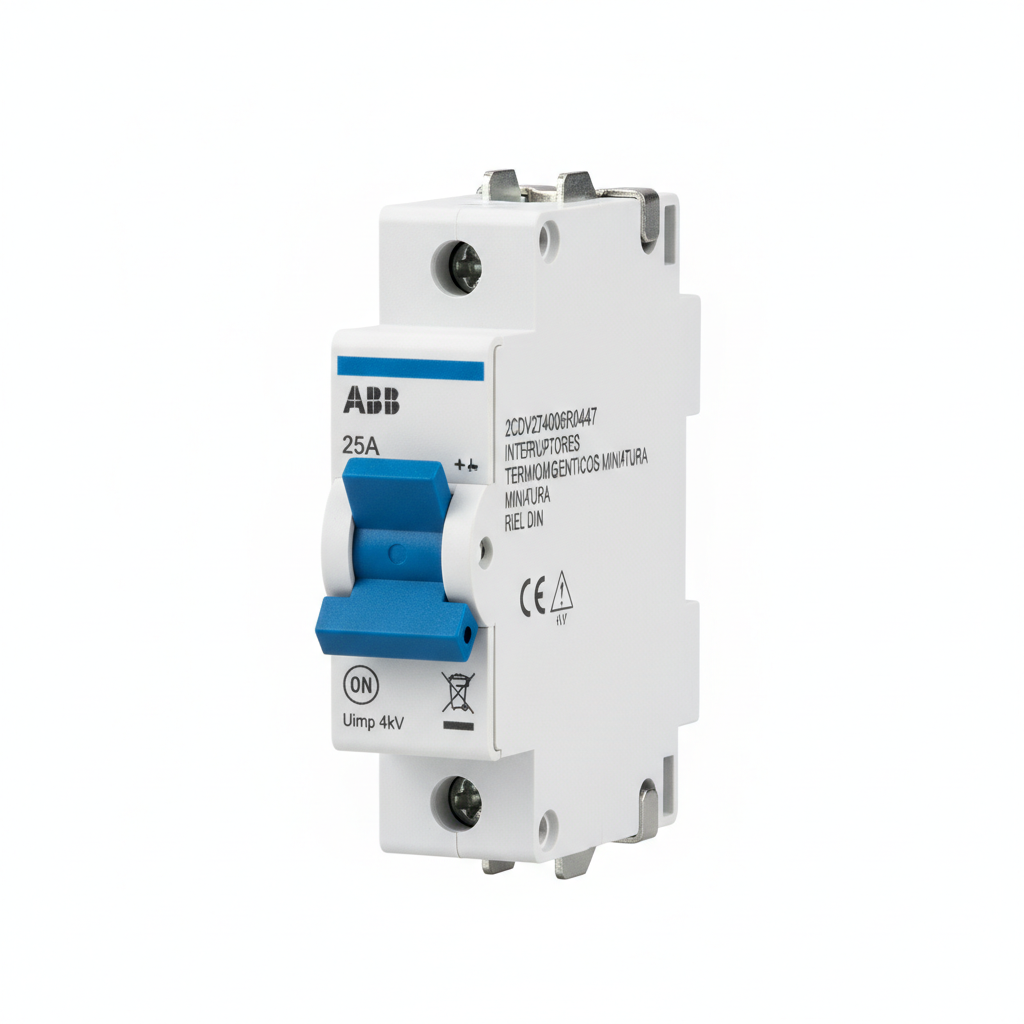 ABB 2CDV274006R0447 INTERRUPTORES TERMOMAGNETICOS MINIATURA RIEL DIN