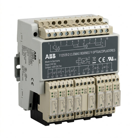 ABB 112559.2 CLEMAS BORNES Y OPTOACOPLADORES