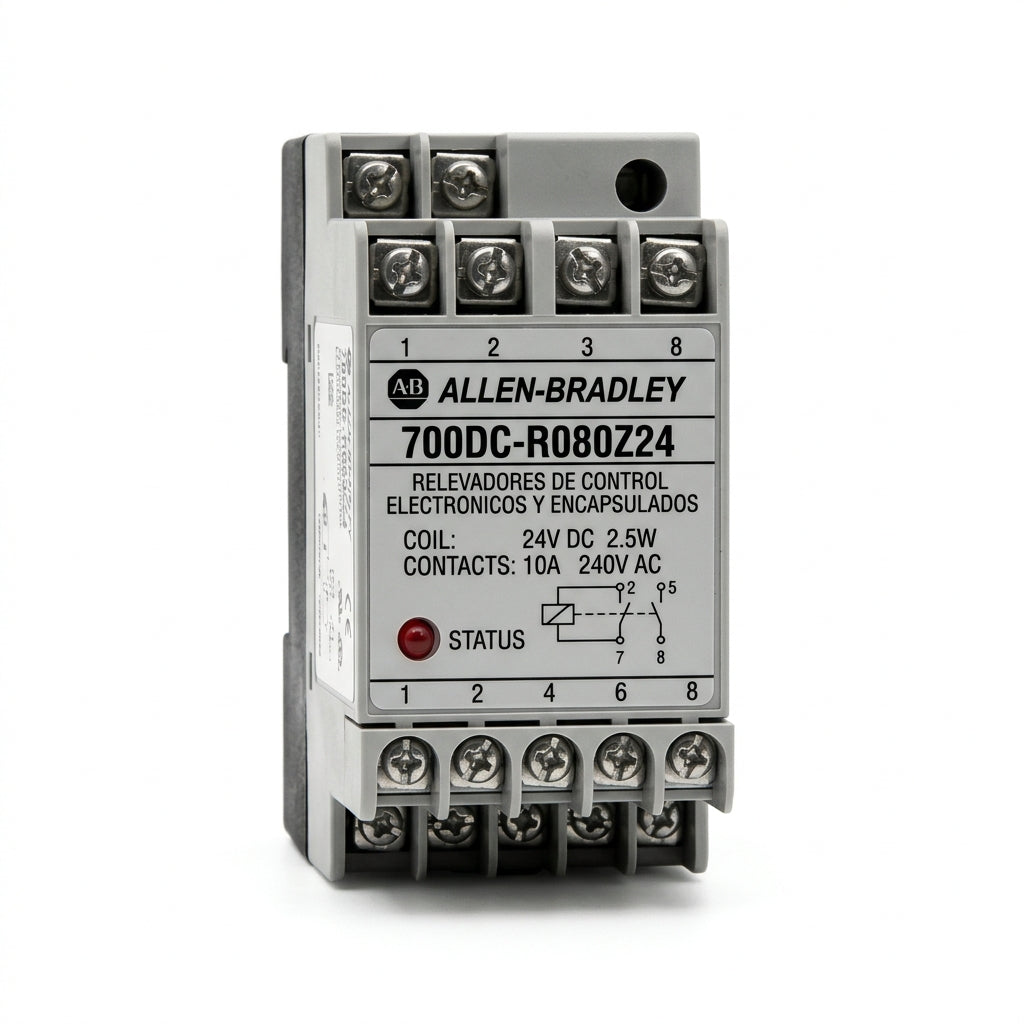 ALLEN-BRADLEY 700DC-R080Z24 RELEVADORES DE CONTROL ELECTRONICOS Y ENCAPSULADOS