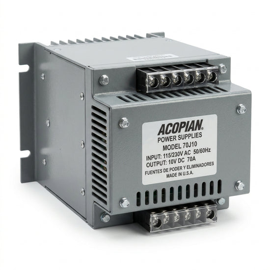 ACOPIAN 70J10 FUENTES DE PODER Y ELIMINADORES