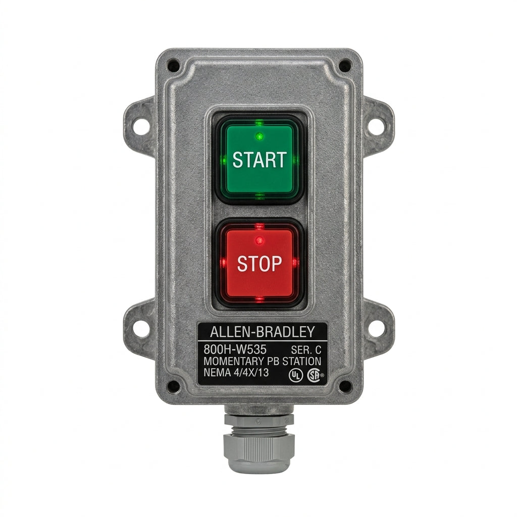 ALLEN-BRADLEY 800H-W535 BOTONES PULSADORES BOTONERAS Y ACCESORIOS