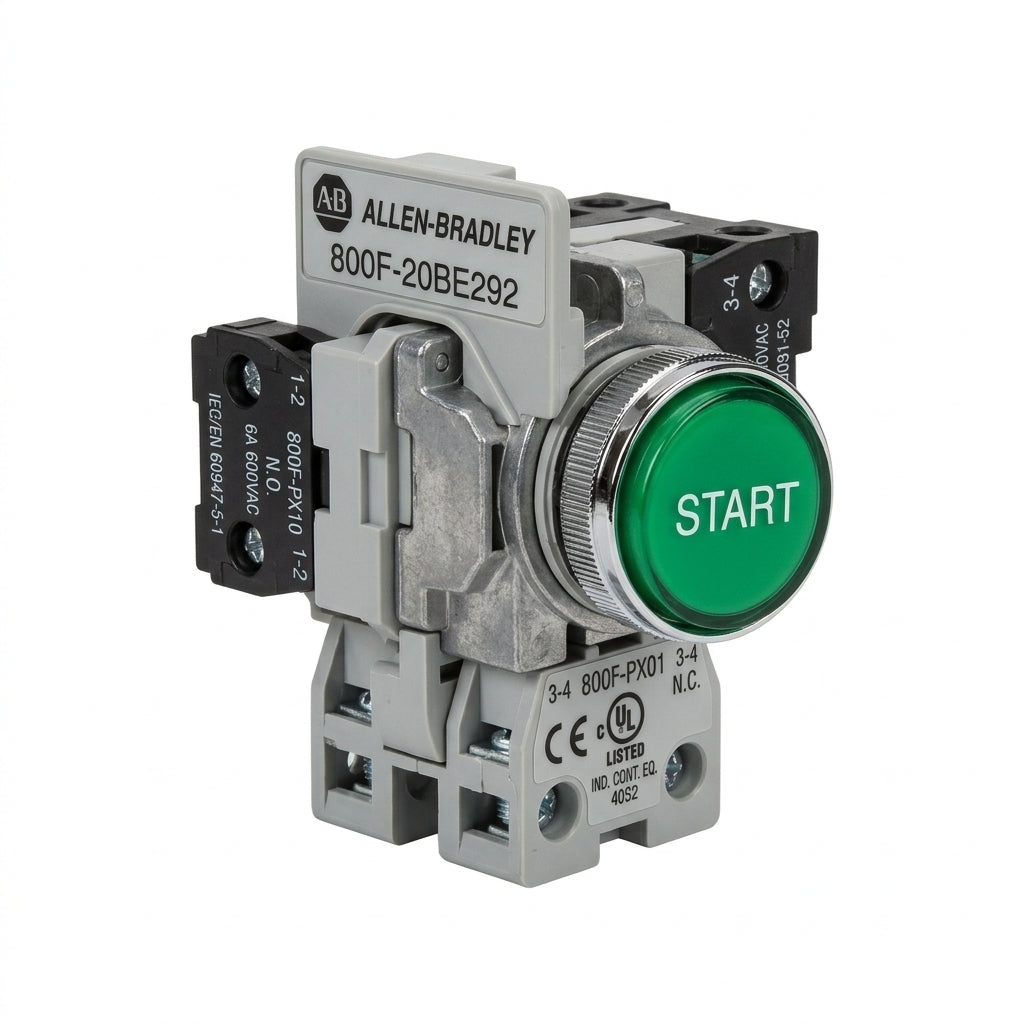 ALLEN-BRADLEY 800F-20BE292 BOTONES PULSADORES BOTONERAS Y ACCESORIOS