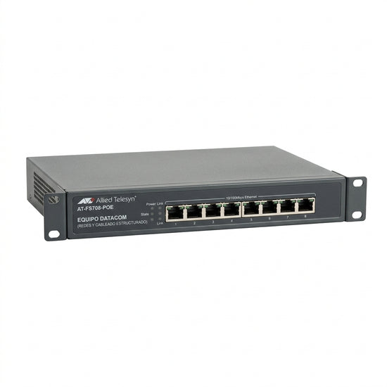 ALLIED-TELESYN AT-FS708-POE-10-SB-3 EQUIPO DATACOM (REDES Y CABLEADO ESTRUCTURADO)