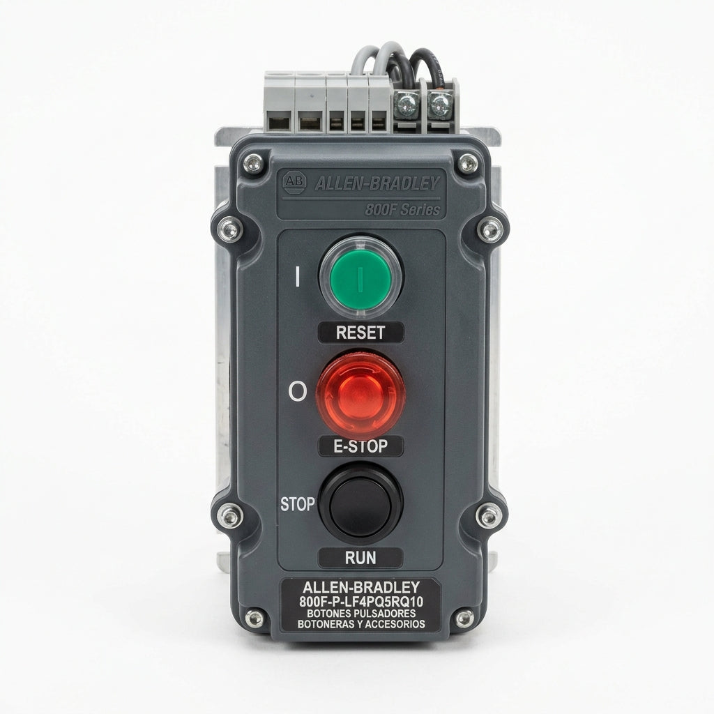 ALLEN-BRADLEY 800F-P-LF4PQ5RQ10 BOTONES PULSADORES BOTONERAS Y ACCESORIOS