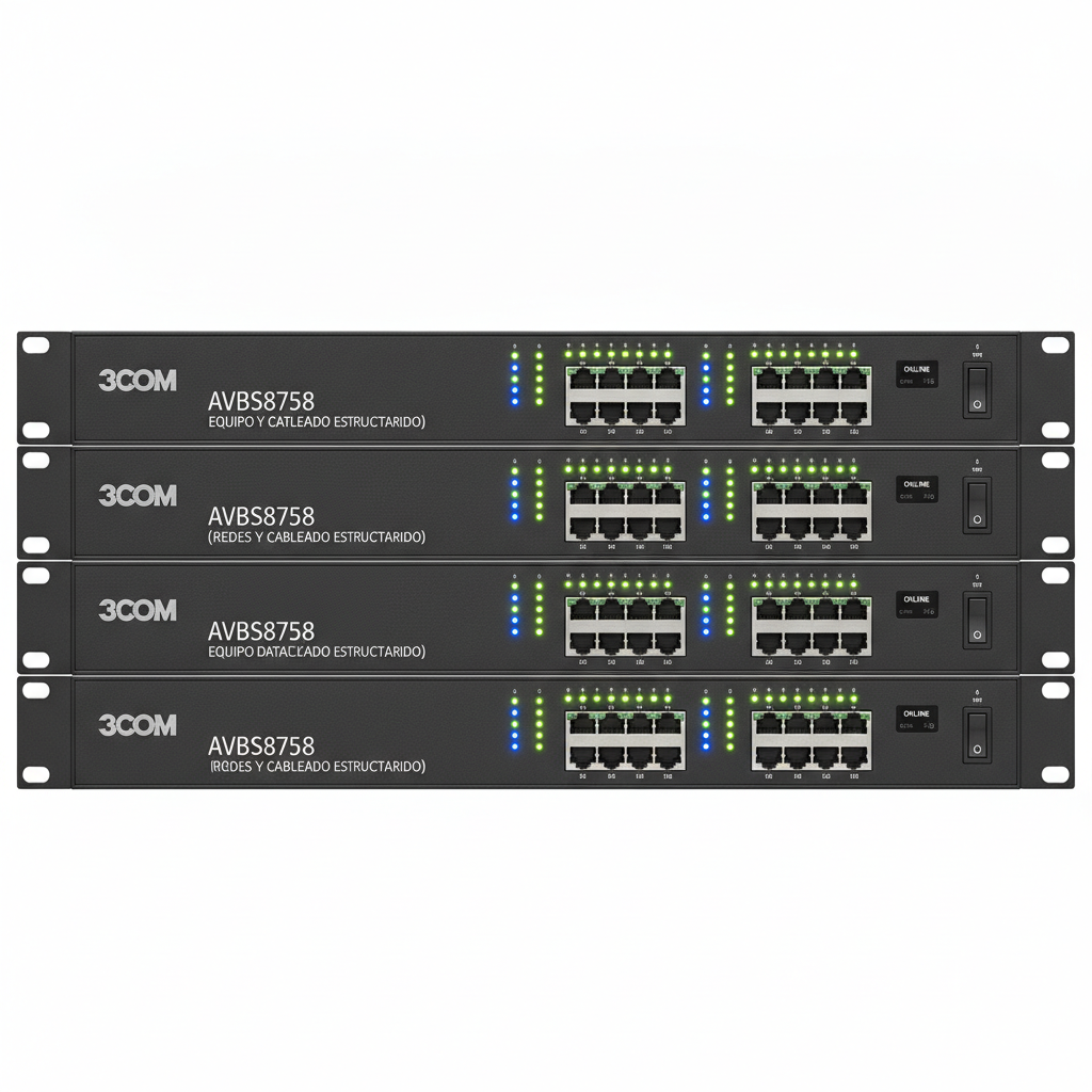 3COM AVBS8758 EQUIPO DATACOM (REDES Y CABLEADO ESTRUCTURADO)
