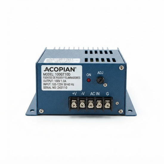 ACOPIAN 100GT10D FUENTES DE PODER Y ELIMINADORES