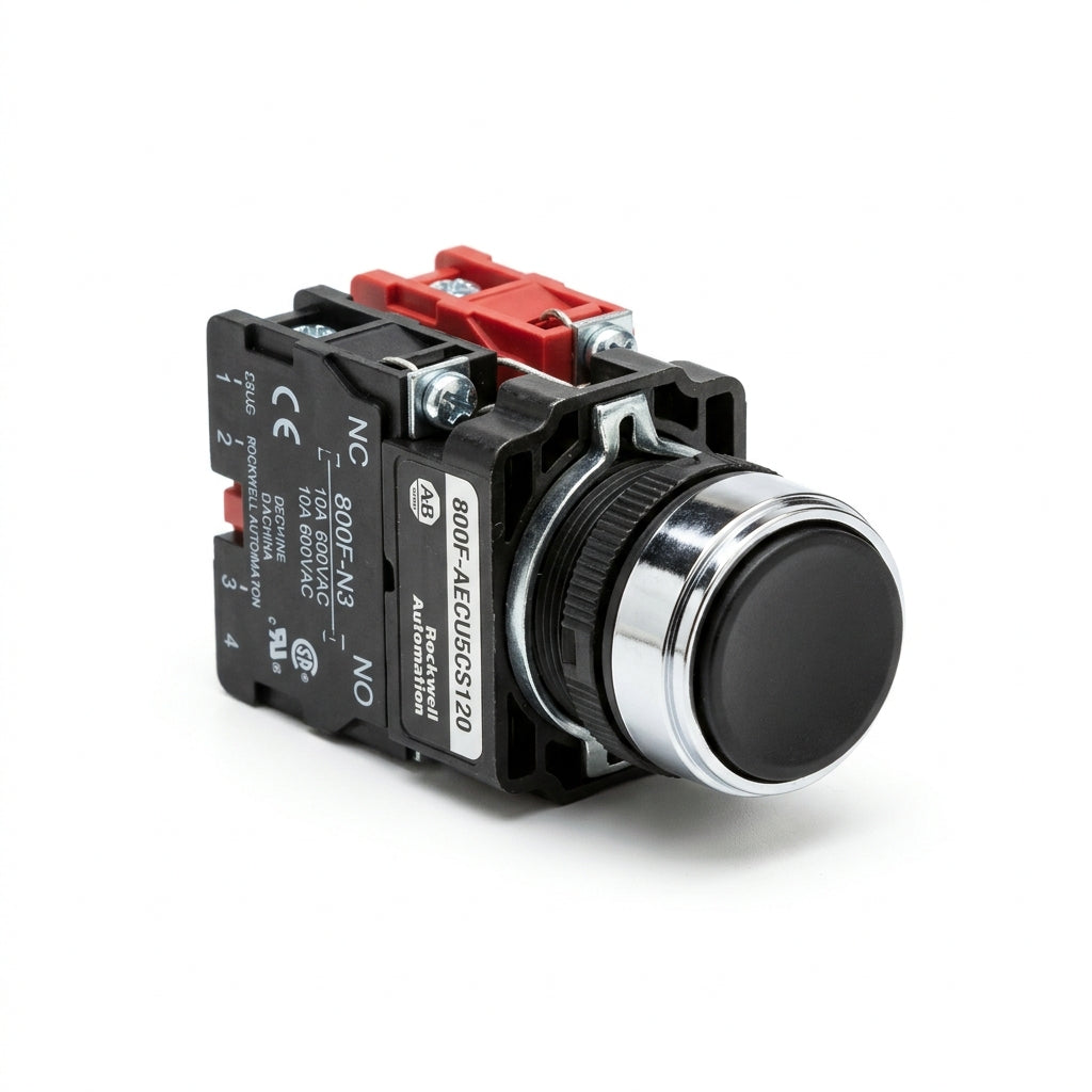 ALLEN-BRADLEY 800F-AECU5CS120 BOTONES PULSADORES BOTONERAS Y ACCESORIOS