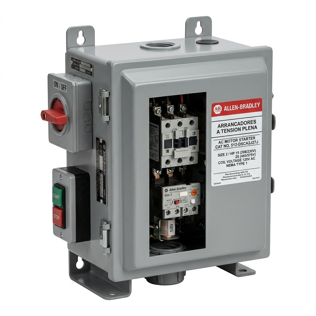 ALLEN-BRADLEY 512-DSCA2J27J ARRANCADORES A TENSION PLENA