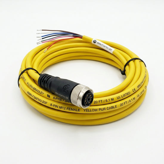 ALLEN-BRADLEY 889N-F3AFNV-20F CONECTORES RAPIDOS Y CABLES PARA SENSOR (CORDSETS)