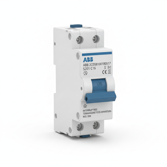 ABB 2CDS281001R0517 INTERRUPTORES TERMOMAGNETICOS MINIATURA RIEL DIN