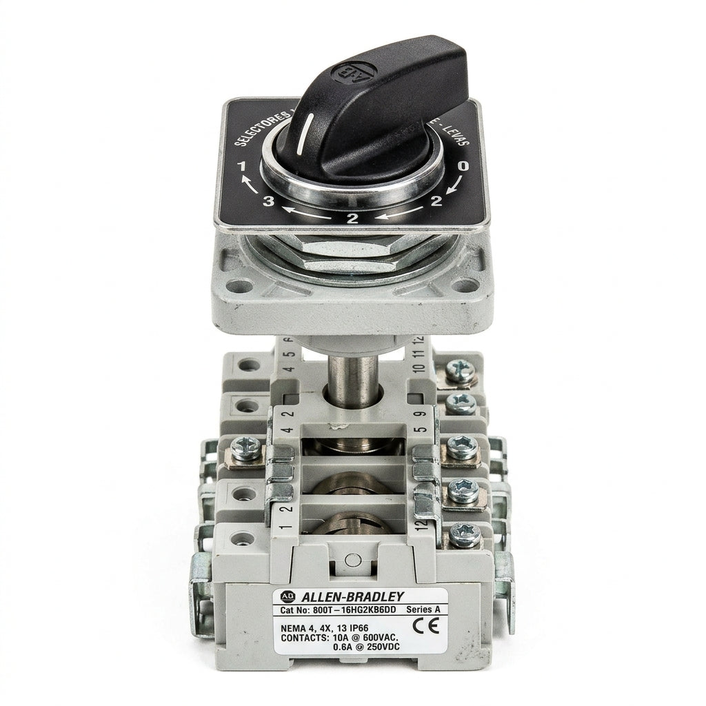 ALLEN-BRADLEY 800T-16HG2KB6DD SELECTORES Y CONMUTADORES DE FASE - LEVAS