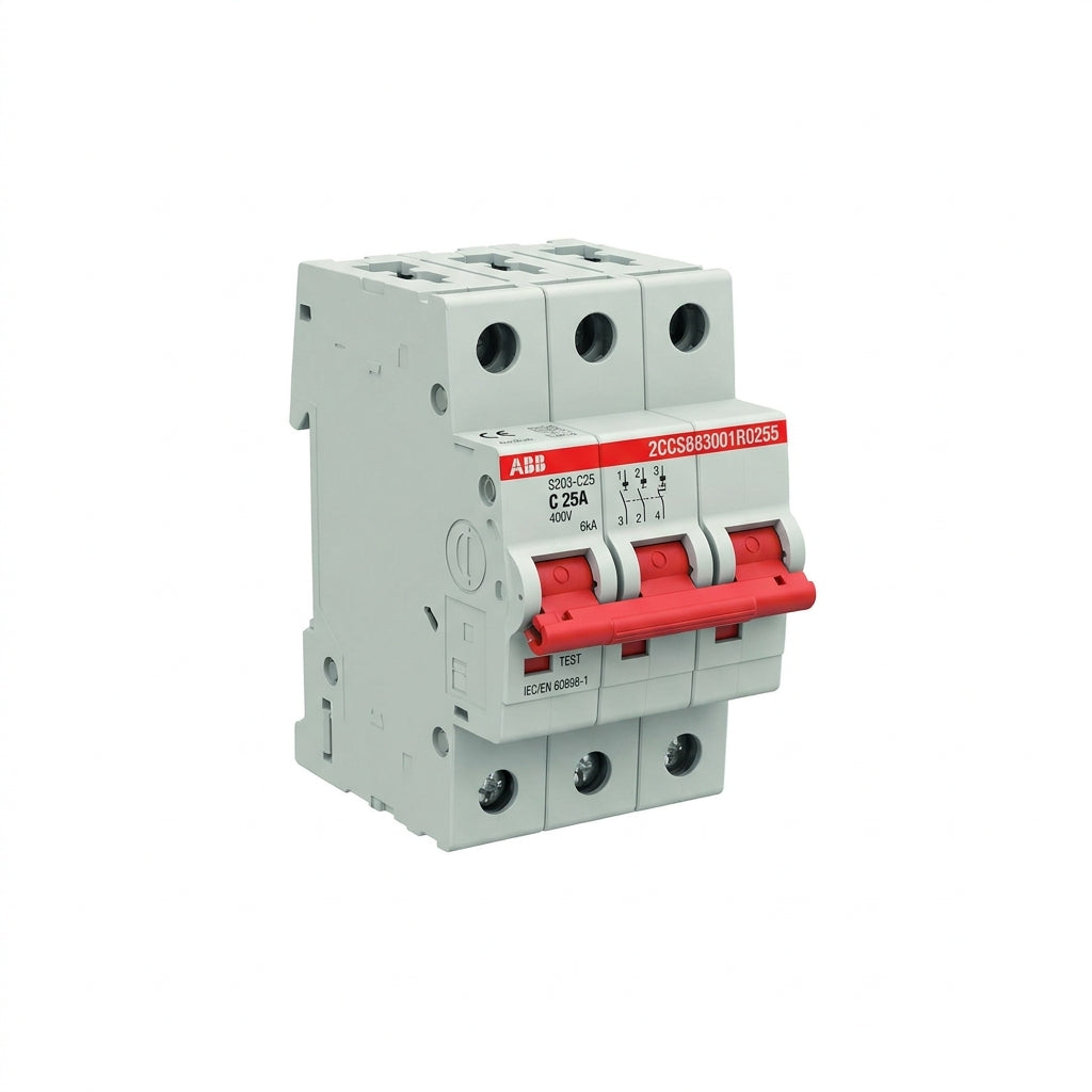 ABB 2CCS883001R0255 INTERRUPTORES TERMOMAGNETICOS MINIATURA RIEL DIN