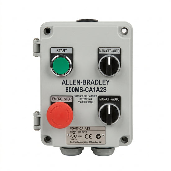 ALLEN-BRADLEY 800MS-CA1A2S BOTONES PULSADORES BOTONERAS Y ACCESORIOS