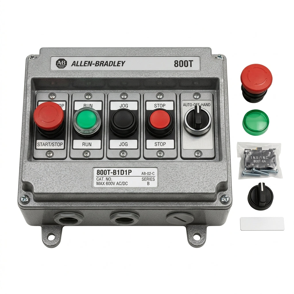 ALLEN-BRADLEY 800T-B1D1P BOTONES PULSADORES BOTONERAS Y ACCESORIOS