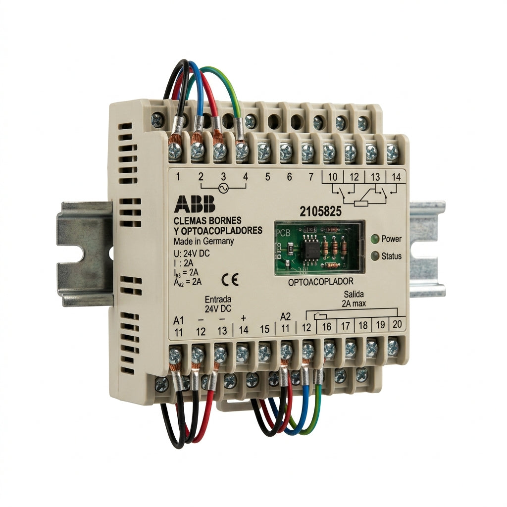 ABB 2105825 CLEMAS BORNES Y OPTOACOPLADORES