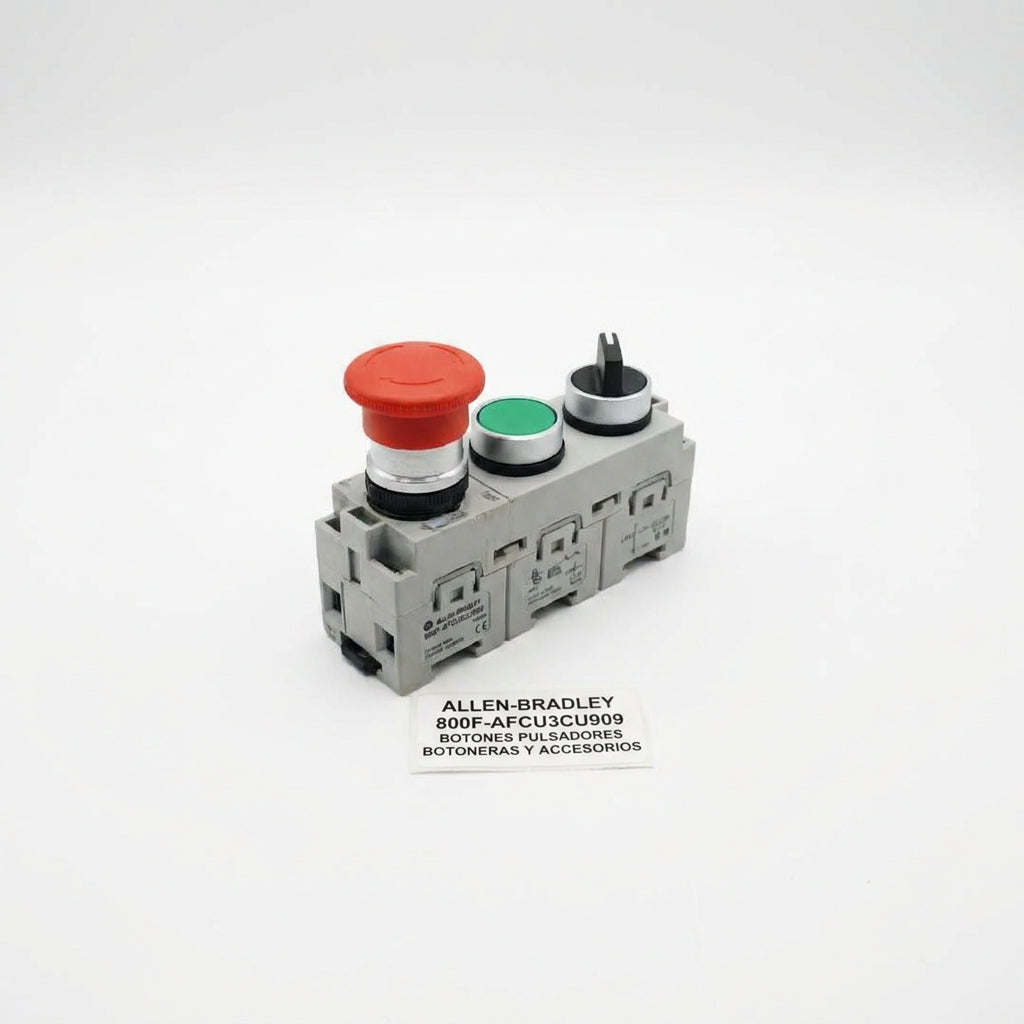 ALLEN-BRADLEY 800F-AFCU3CU909 BOTONES PULSADORES BOTONERAS Y ACCESORIOS