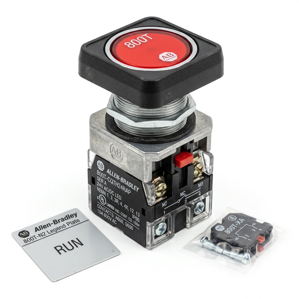 ALLEN-BRADLEY 800T-CQTH24RAP BOTONES PULSADORES BOTONERAS Y ACCESORIOS