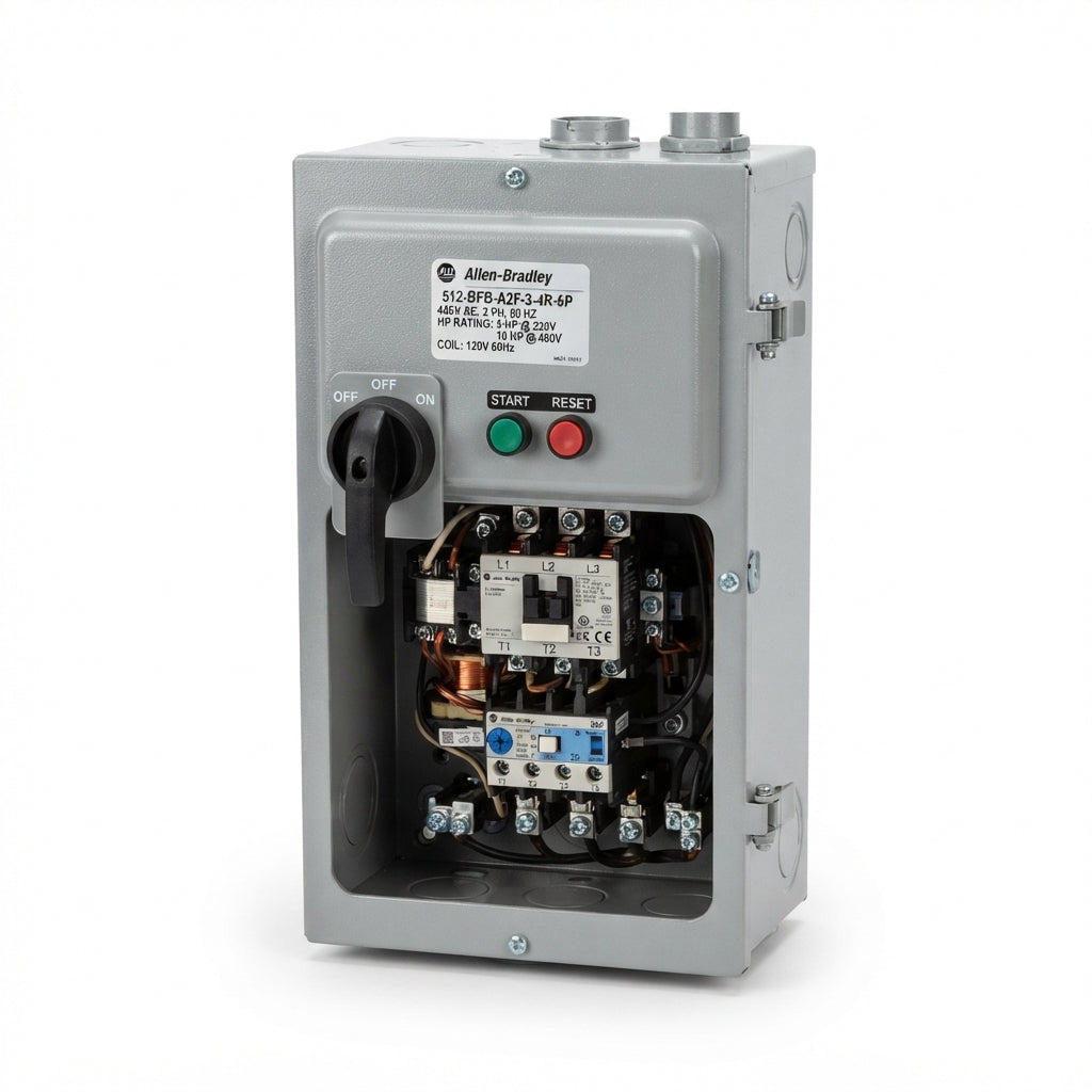 ALLEN-BRADLEY 512-BFB-A2F-3-4R-6P ARRANCADORES A TENSION PLENA