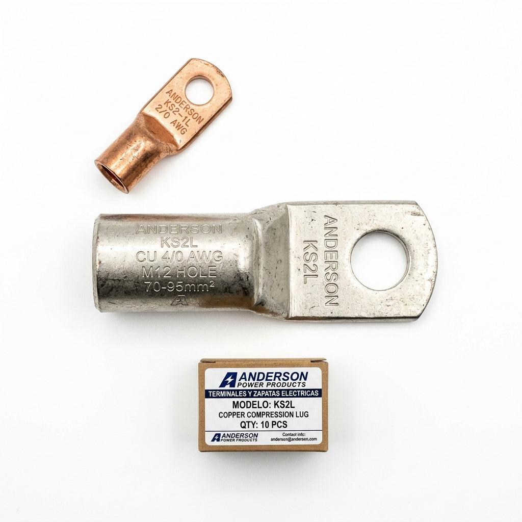ANDERSON KS2L TERMINALES Y ZAPATAS ELECTRICAS