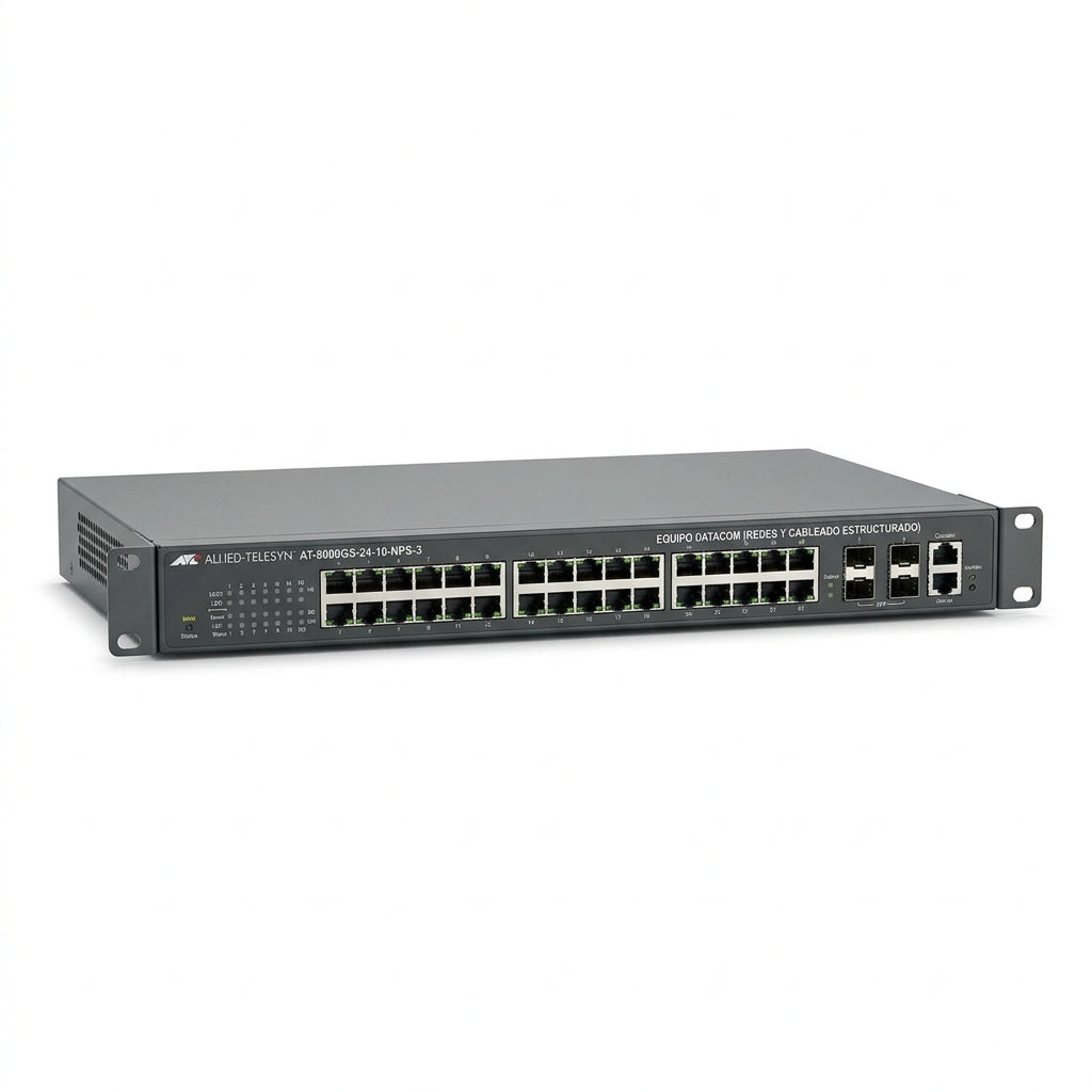 ALLIED-TELESYN AT-8000GS-24-10-NPS-3 EQUIPO DATACOM (REDES Y CABLEADO ESTRUCTURADO)